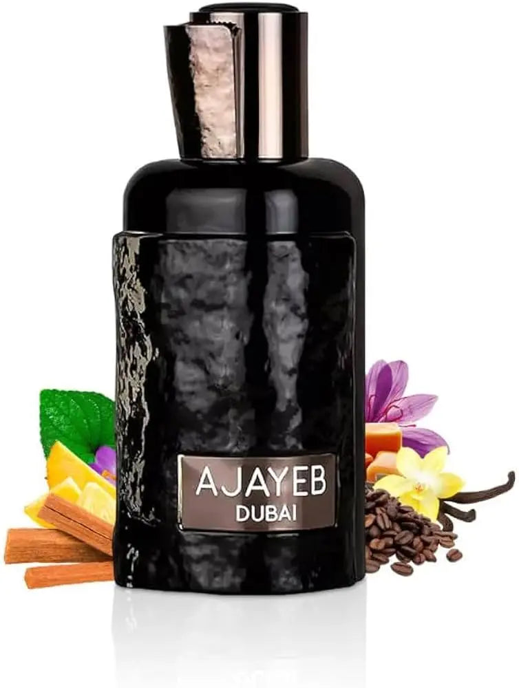 Ajayeb Dubai Perfume Lattafa Edp Ajayeb Black men 100ml Lattafa Woody Ajayeb Dubai Product vendor Sham Perfume Store EDP Perfume