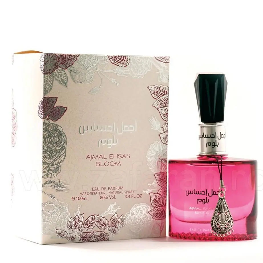 Ajmal Ehsas Bloom perfume Original Ajmal ehsas dubai EDP 100ml Ard Al ZaafaranSham Perfume Store