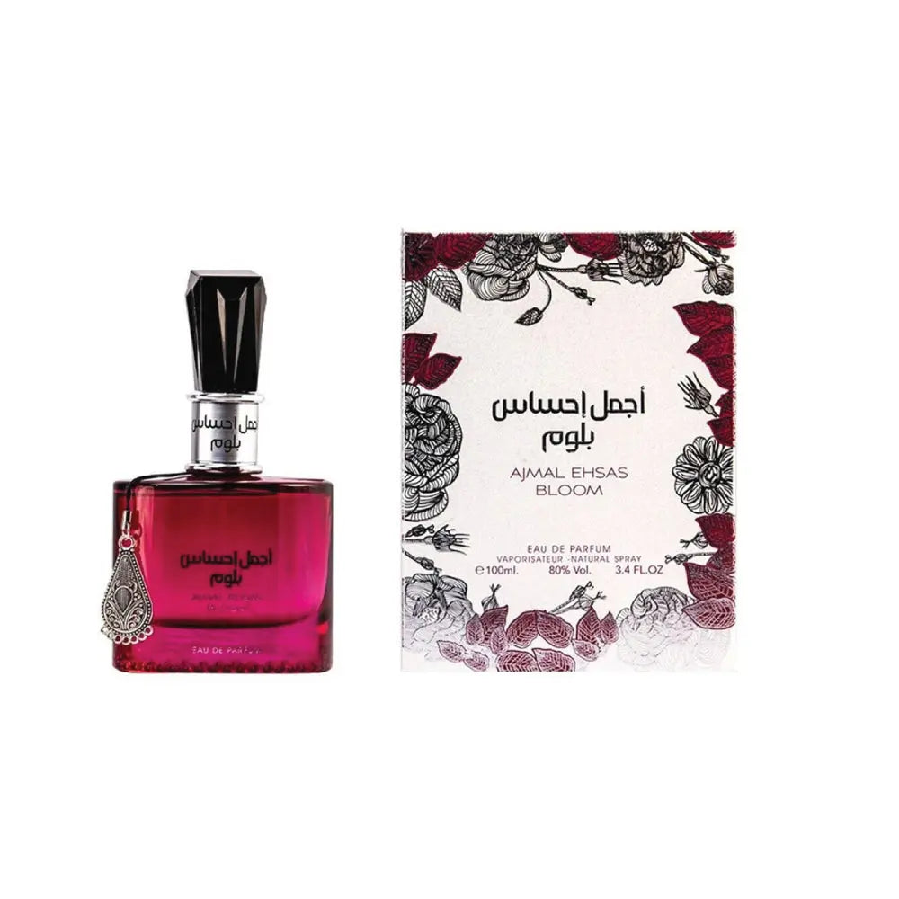 Ajmal Ehsas Bloom perfume Original Ajmal ehsas dubai EDP 100ml Ard Al ZaafaranSham Perfume Store