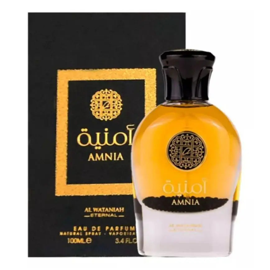 Amnia For Her Al Wataniah For Girl Midnight Amnia EDP Al Wataniah Eternal Vanilla Woody Se-xy Perfume-Amnia 100ml - Sham Perfume Store Perfume