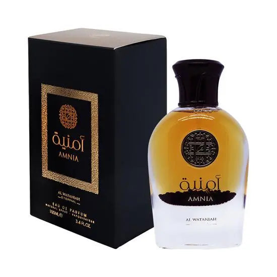 Amnia For Her Al Wataniah For Girl Midnight Amnia EDP Al Wataniah Eternal Vanilla Woody Se-xy Perfume-Amnia 100ml - Sham Perfume Store Perfume