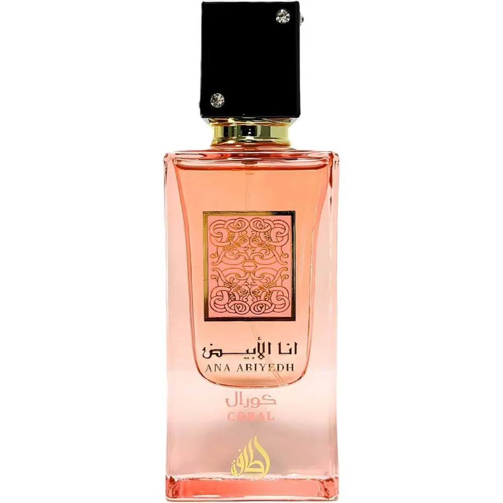 Ana Abiyedh Coral Lattafa Perfumes Eau de parfum Abiyedh Coral 100ml Lattafa Parfum Everyone-Ana Abiyedh Coral - Sham Perfume Store Perfume