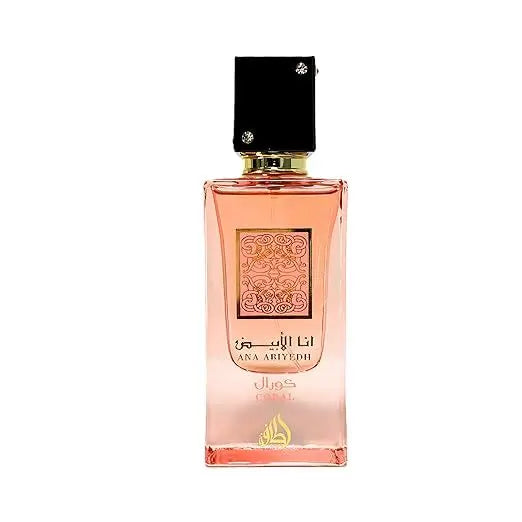 Ana Abiyedh Coral Lattafa Perfumes Eau de parfum Abiyedh Coral 100ml Lattafa Parfum Everyone-Ana Abiyedh Coral - Sham Perfume Store Perfume