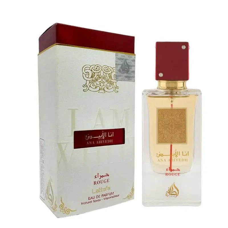 Ana abiyedh rouge Lattafa perfume 60ml EDP 540 rouge For Her - Sham Perfume Store Perfume
