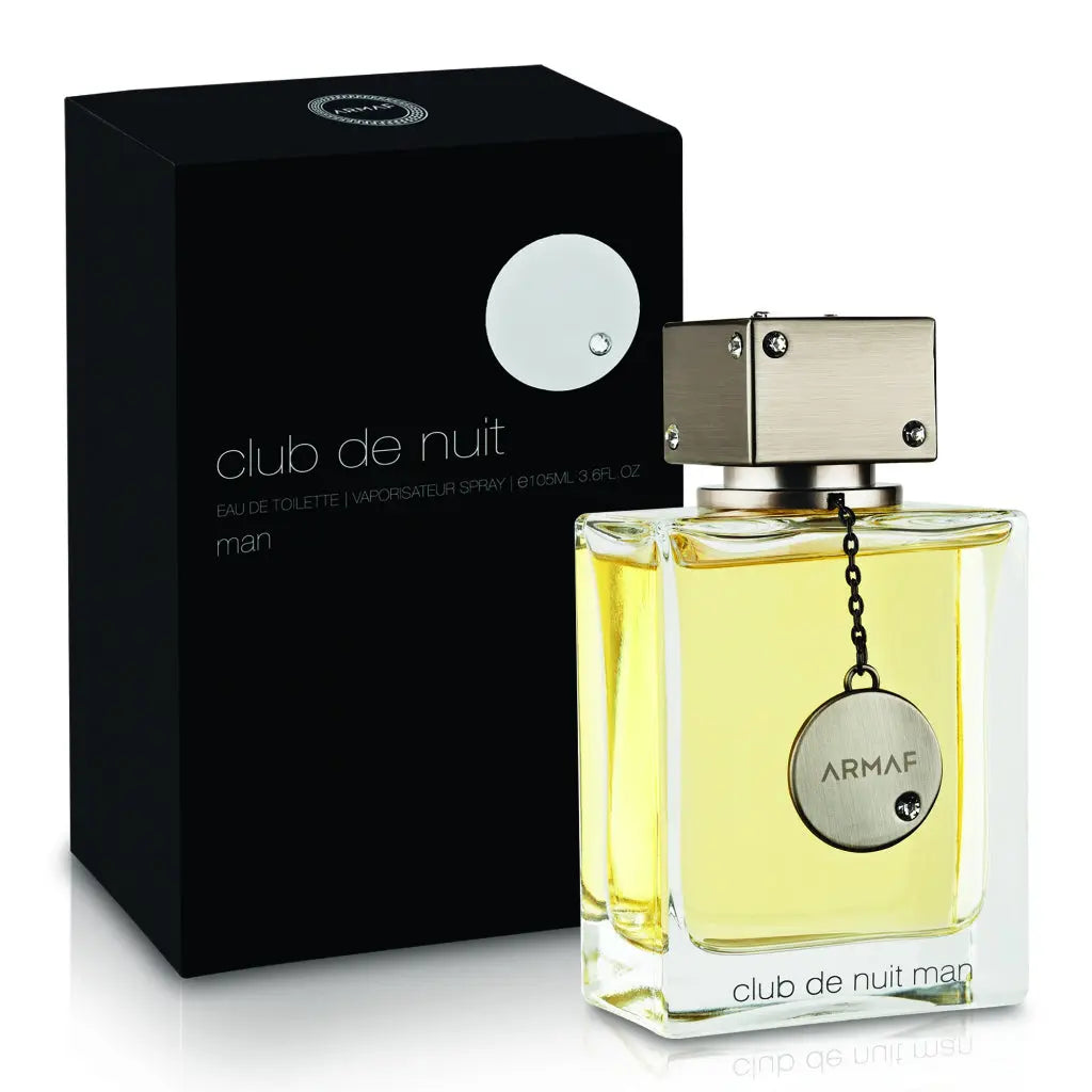 Armaf Club De Nuit Men 105ml EDT Original Perfume For Men EDT New in Box, Black , 3.6 Fl Oz - Sham Perfume Store Perfume