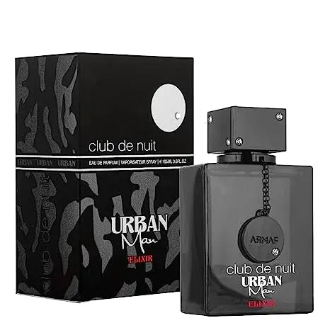 Armaf Club De Nuit Urban Man ELIXIR 3.6 oz e 105 ml Eau de Parfum Spray For Men - Sham Perfume Store Perfume
