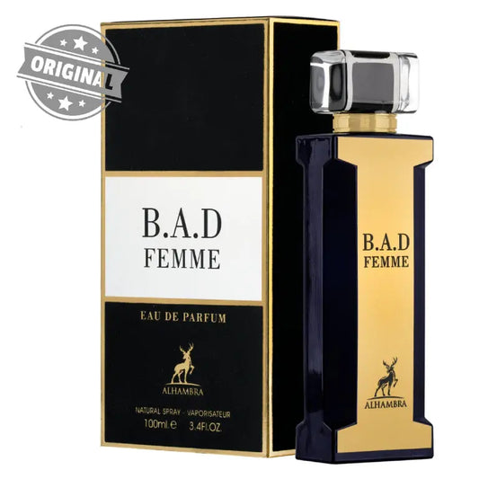 B.A.D. Femme Perfume Woman Edp BAD FEMME Maison Alhambra 100ml Her Good For GirlSham Perfume Store