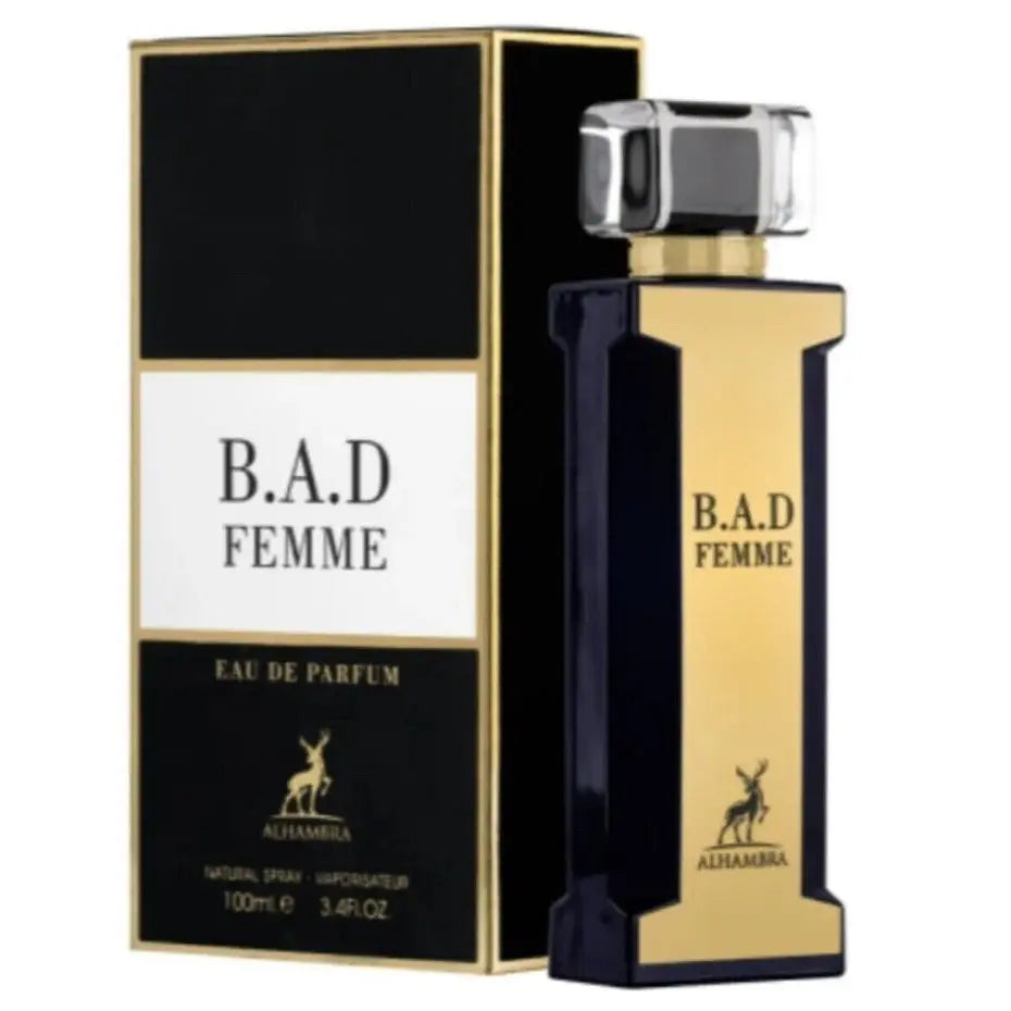 B.A.D. Femme Perfume Woman Edp BAD FEMME Maison Alhambra 100ml Her Good For GirlSham Perfume Store