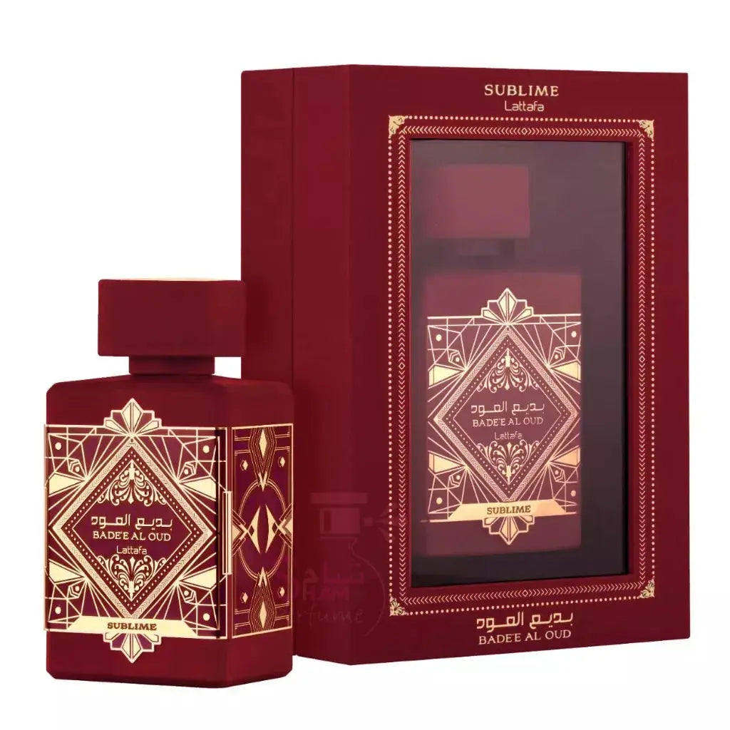 Badee Al Oud Sublime Unisex 100ml Bade Al Oud Honor Glory EDP Perfume Bade'e Al Oud For Glory by Lattafa Bade' Al oud - Sham Perfume Store Perfume