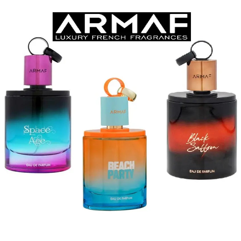 Beach Party Armaf Space Age Armaf For Her Black Saffron Armaf EDP 100ml For Him Perfume - Sham Perfume Store 