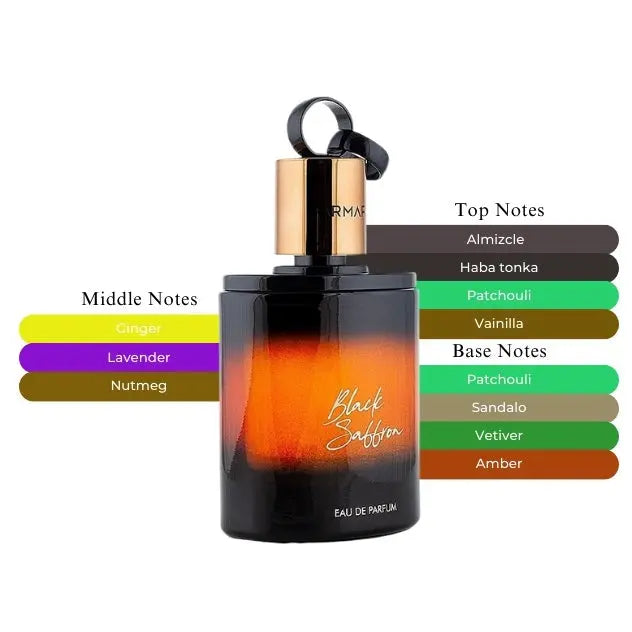 Beach Party Armaf Space Age Armaf For Her Black Saffron Armaf EDP 100ml For Him Perfume - Sham Perfume Store 