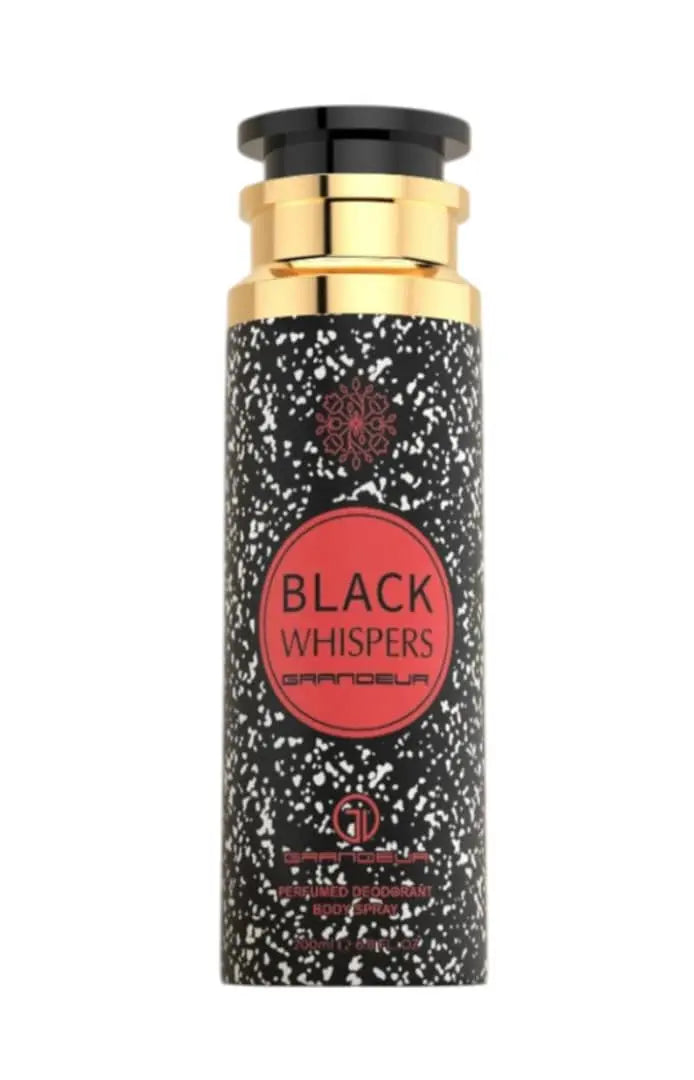 Black Whispers 200ml for Her Spray Product vendor Sham Perfume Store Deodorant