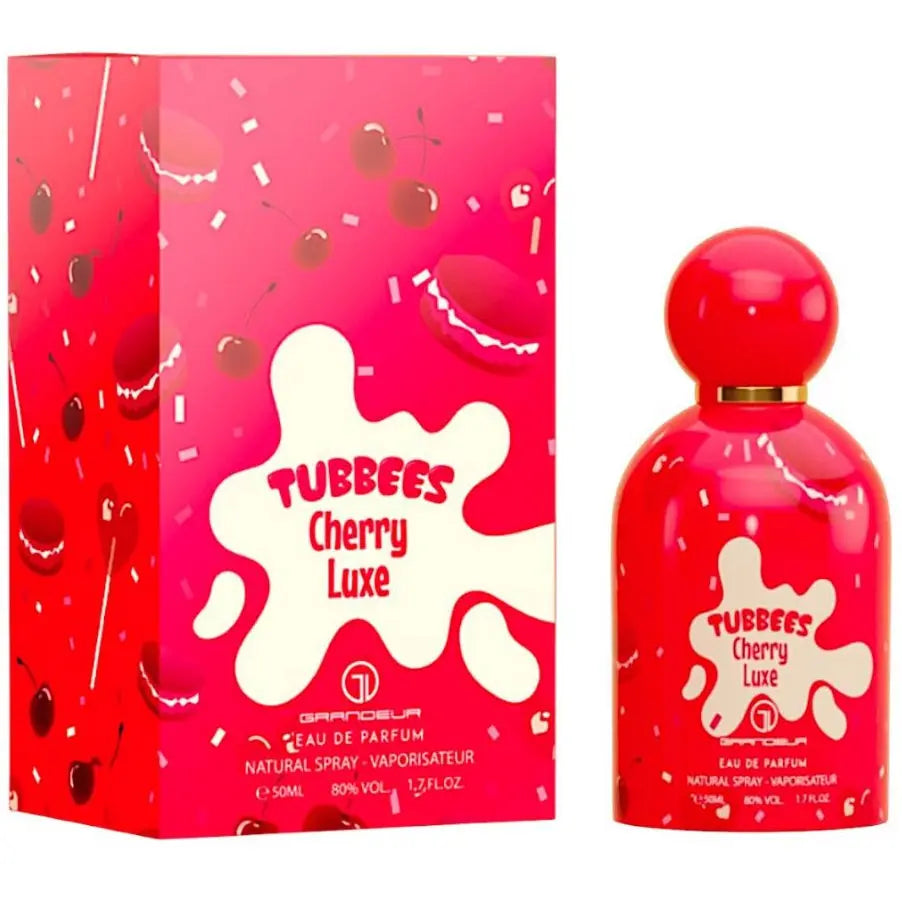 Cherry Luxe 50ml EDP Perfume Woman Turkish AurA Almond Grandeur Tubbees For Her Rose-Cherry Luxe - Sham Perfume Store Perfume