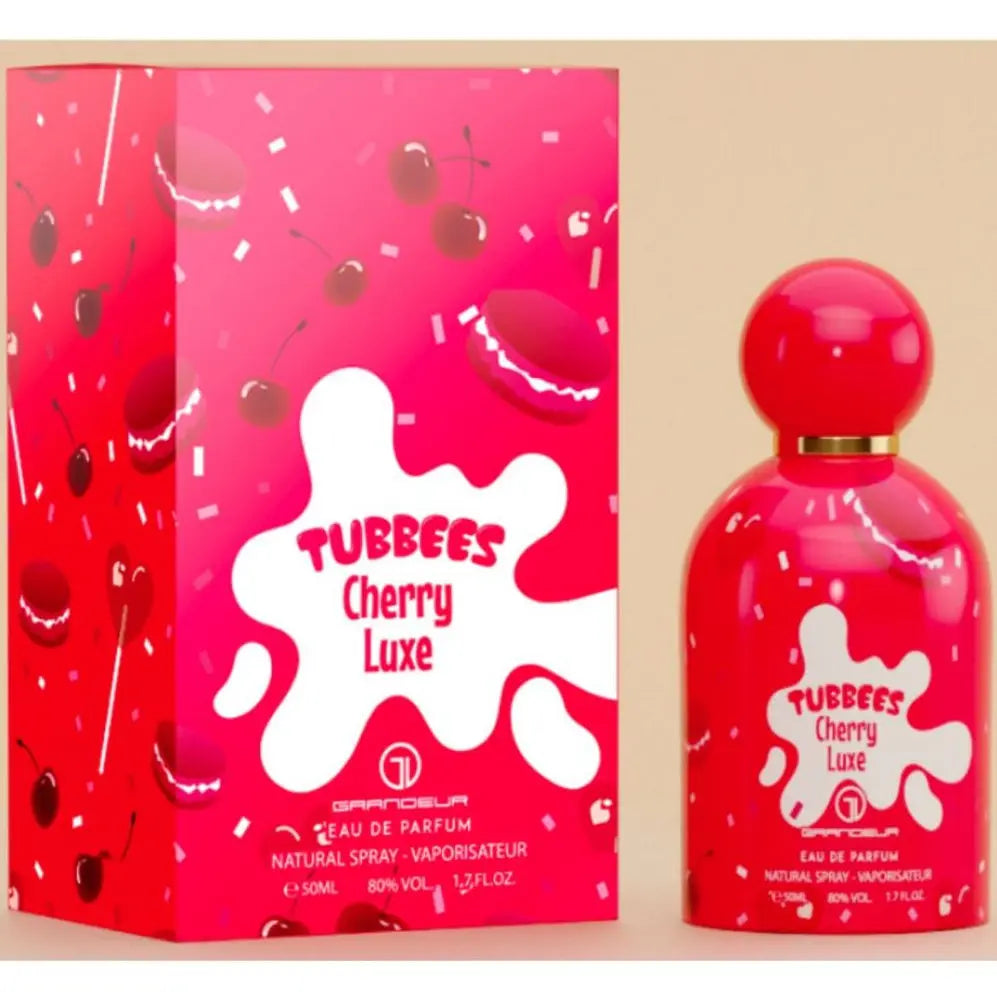 Cherry Luxe 50ml EDP Perfume Woman Turkish AurA Almond Grandeur Tubbees For Her Rose-Cherry Luxe - Sham Perfume Store Perfume