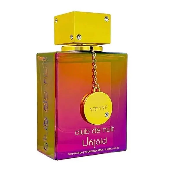 Club de Nuit Untold Armaf for women and men UNTOLD EDP (U) EDP 105ML Eau De Parfum Spray for Men, 3.6 Ounce - Sham Perfume Store Perfume