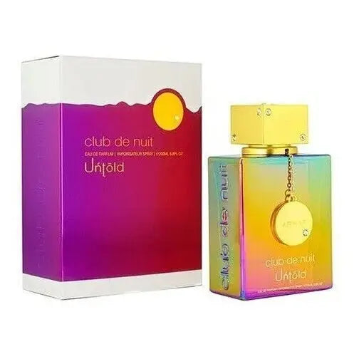 Club de Nuit Untold Armaf for women and men UNTOLD EDP (U) EDP 105ML Eau De Parfum Spray for Men, 3.6 Ounce - Sham Perfume Store Perfume