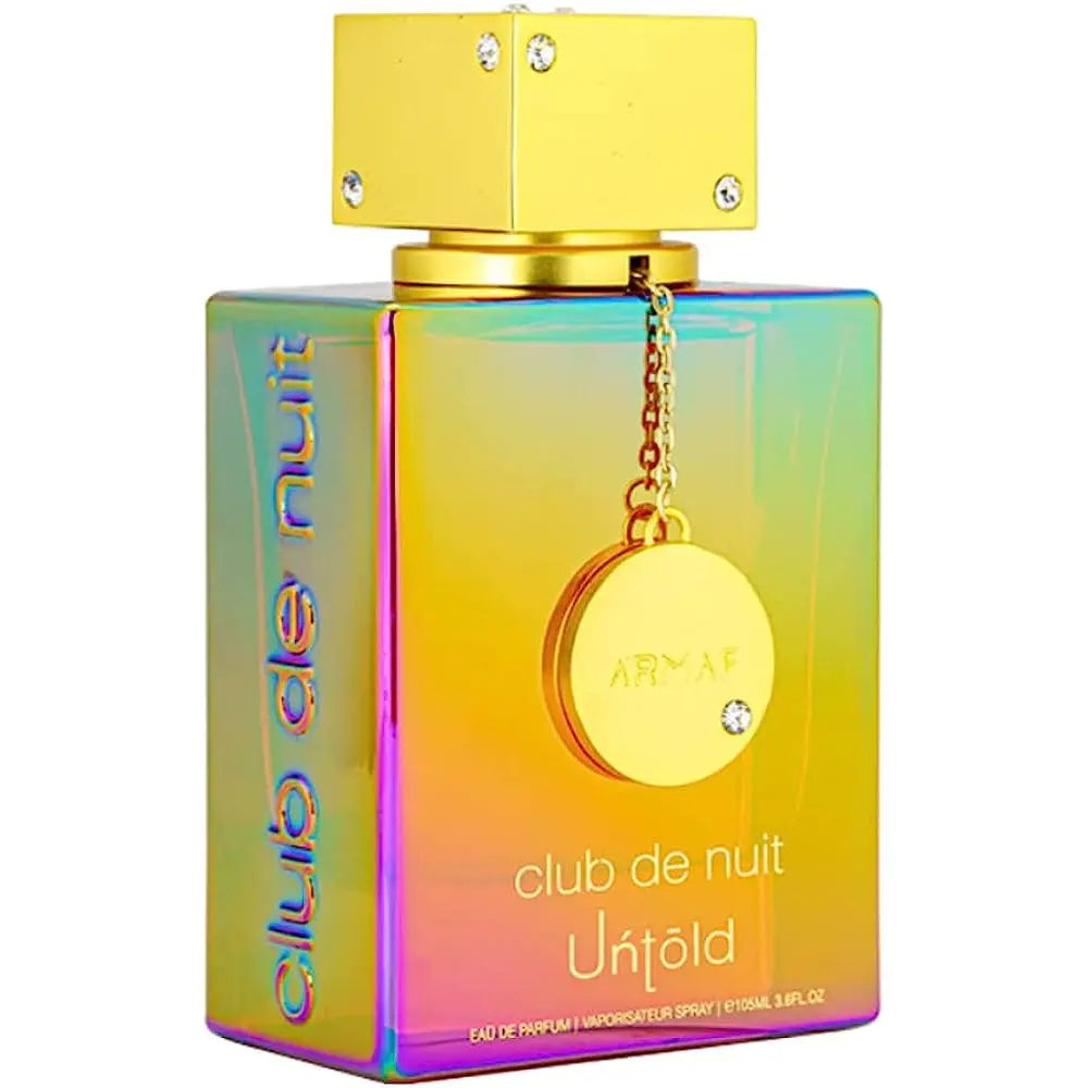 Club de Nuit Untold Armaf for women and men UNTOLD EDP (U) EDP 105ML Eau De Parfum Spray for Men, 3.6 Ounce - Sham Perfume Store Perfume