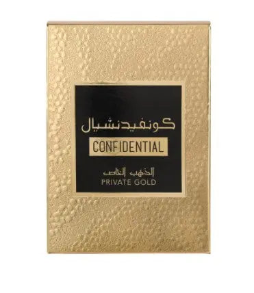 Confidential Private Gold Is A Popular Perfume 100 ml By Lattafa For Women And Men - Sham Perfume Store Perfume