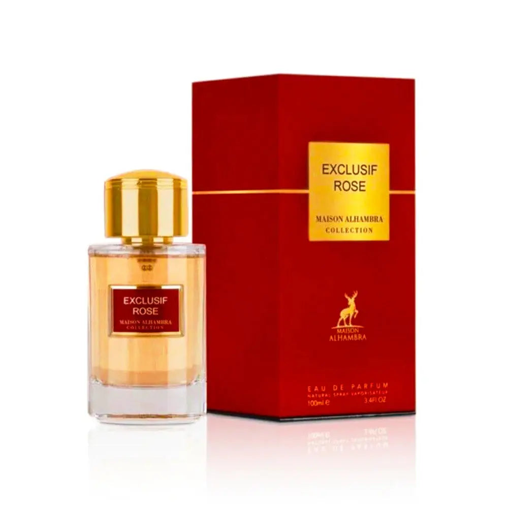Exclusif Rose Maison Alhambra for women Perfume Al hambra 100ml Product vendor Sham Perfume Store EDP Perfume