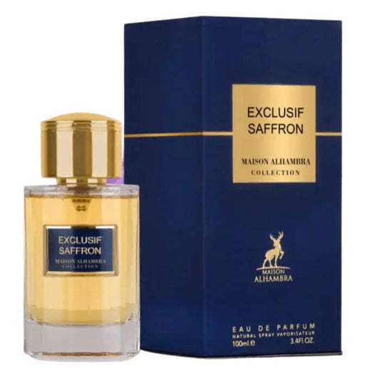 Exclusif Saffron Maison Alhambra for women and men Edp 100ml Al hambra Product vendor Sham Perfume Store EDP Perfume