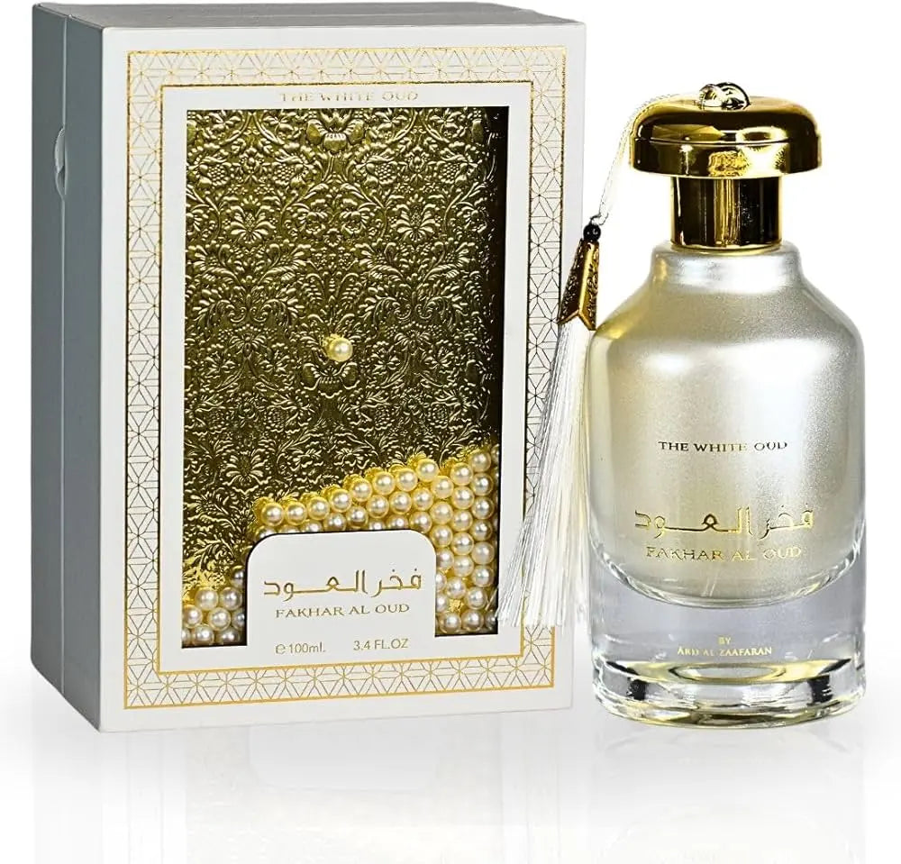 Fakhar Al Oud The White Oud Perfume 100ml Edp Ard Al Zaafaran for women and menSham Perfume Store