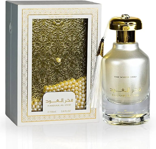 Fakhar Al Oud The White Oud Perfume 100ml Edp Ard Al Zaafaran for women and menSham Perfume Store