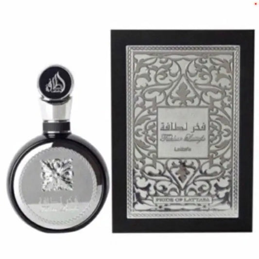Fakhar Lattafa Silver perfume EDP 100 ml Original For Man - Sham Perfume Store Perfume