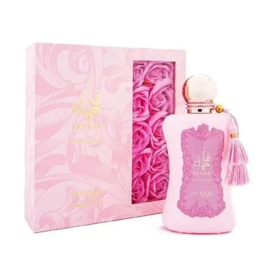 Fatima Pink Extrait De Parfum 100ml From Afnan Perfume Gift Box For Woman Zimaya Pink Arab Princess-Zimaya Fatima Pink - Sham Perfume Store Perfume