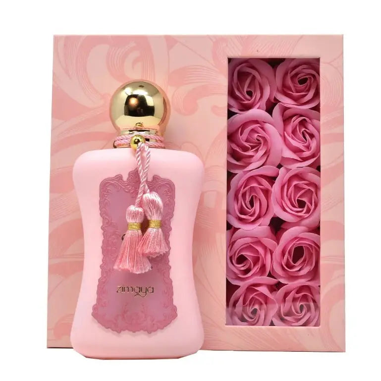 Fatima Pink Extrait De Parfum 100ml From Afnan Perfume Gift Box For Woman Zimaya Pink Arab Princess-Zimaya Fatima Pink - Sham Perfume Store Perfume