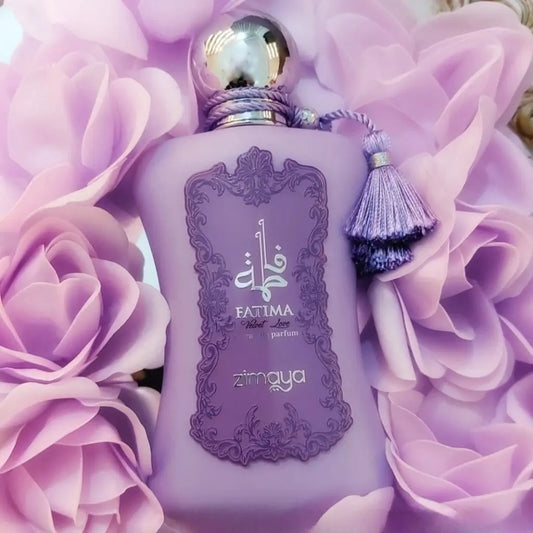 Fatima Velvet Love Extrait De Parfum 100ml From Afnan Perfume Zimaya Love Gift Box For Woman-Fatima Velvet Love - Sham Perfume Store Perfume