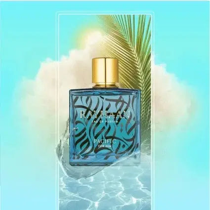 Fresh Wave Men Rayhaan Ocean Rush Eau de Parfum Spray for Men Rayhaan Fresh Wave Rayhaan Pacific EDP 100ml For Him - Sham Perfume Store Perfume