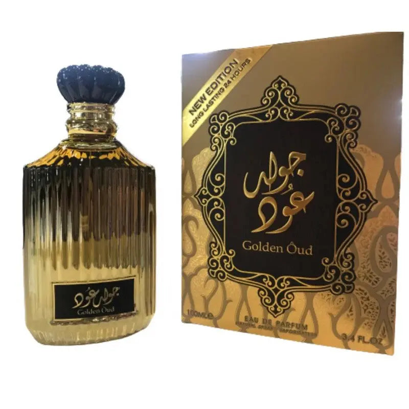 Golden oud NEW EDITION oudh Long lasting by lattafa asdaf unisex perfume 100 ml EDP - Sham Perfume Store perfume