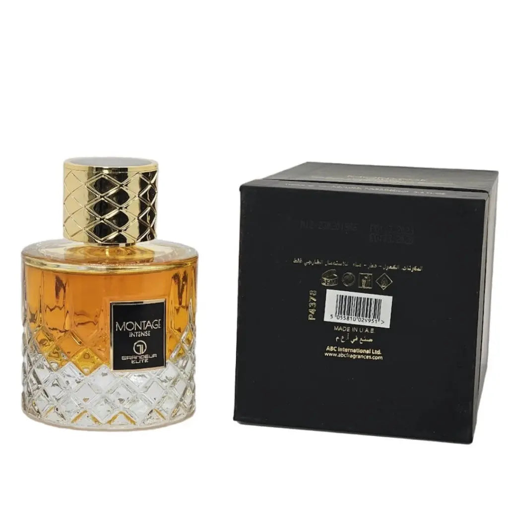 Montage Grandeur Intense EDP Perfume Grandeur 100ML Khamrah Angel Fragrance Personal Care For Him And Her-Montage 100ml - Sham Perfume Store Perfume