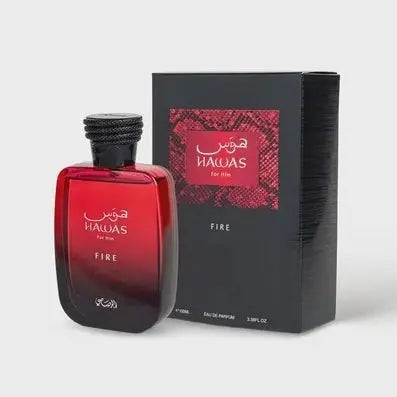 Hawas Fire For Him 100Ml EDP RASASI Hawas Fire Eau De Parfum Men Spray Product vendor Sham Perfume Store EDP Perfume