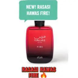 Hawas Fire For Him 100Ml EDP RASASI Hawas Fire Eau De Parfum Men Spray Product vendor Sham Perfume Store EDP Perfume