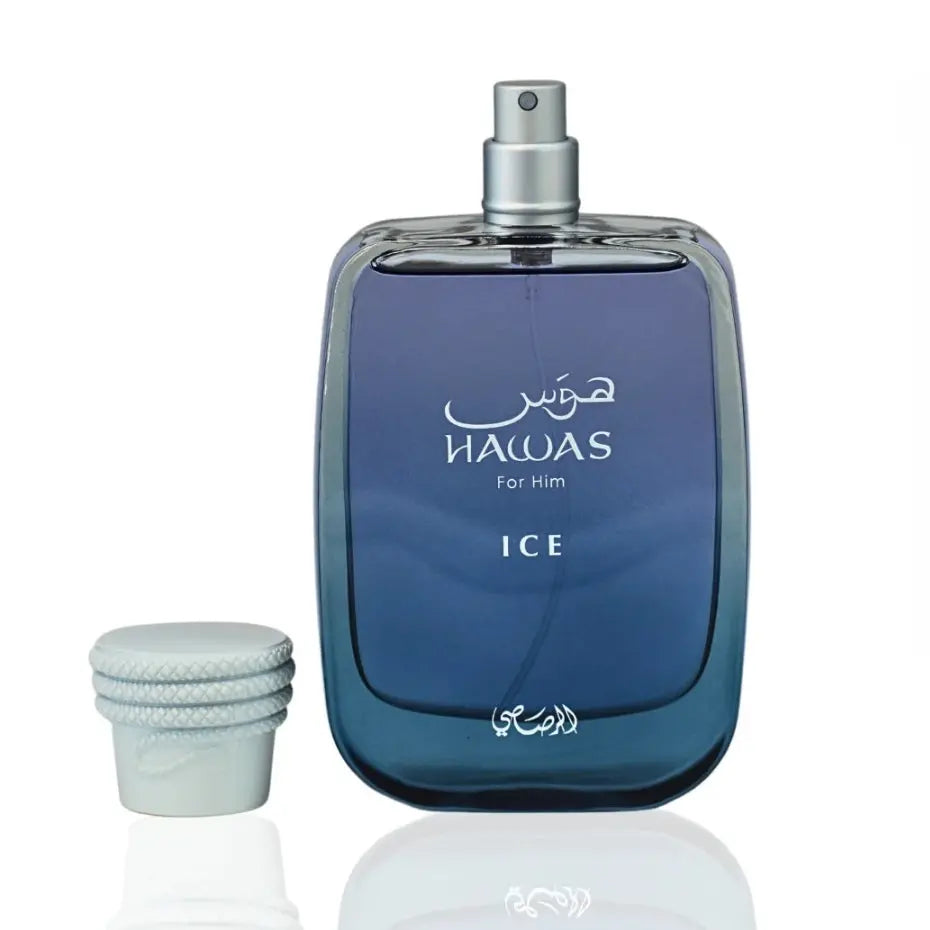 Hawas Ice For Men EDP 100 ML Rasasi Embrace Your Style Rasasi Hawas Perfume For Men Rasasi Ice EDP-Hawas 100 ml-Ice Product vendor Sham Perfume Store EDP Perfume