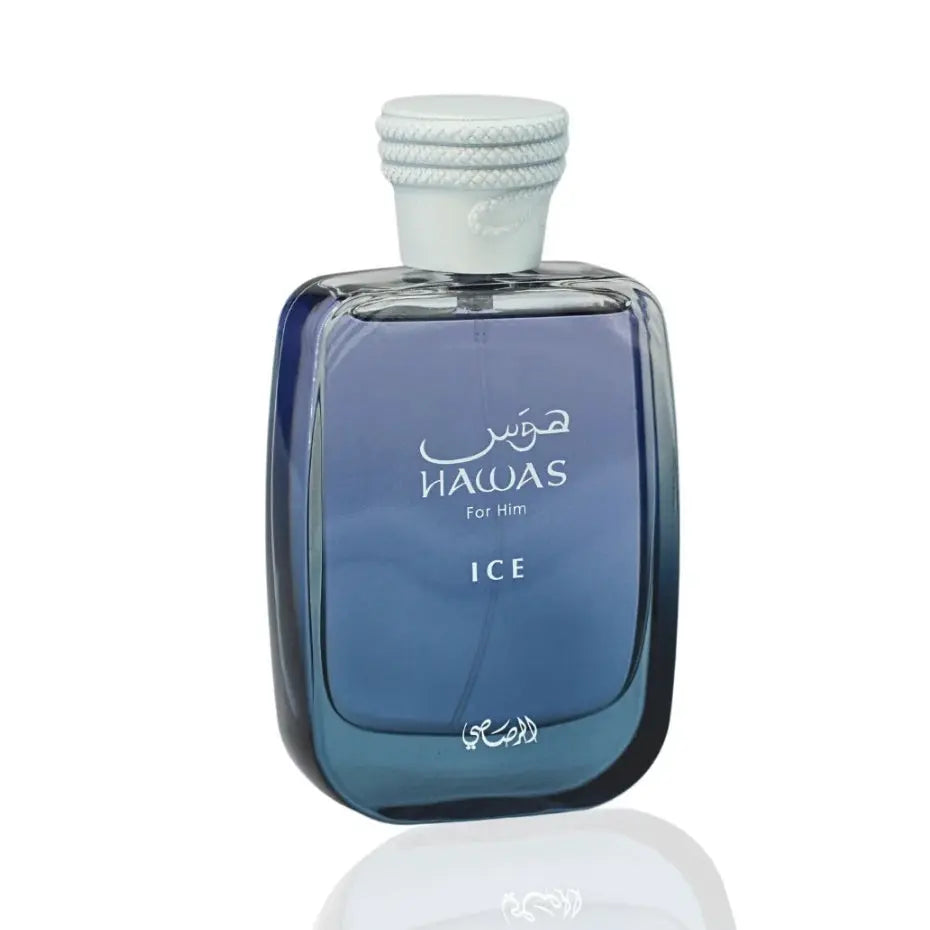 Hawas Ice For Men EDP 100 ML Rasasi Embrace Your Style Rasasi Hawas Perfume For Men Rasasi Ice EDP-Hawas 100 ml-Ice Product vendor Sham Perfume Store EDP Perfume