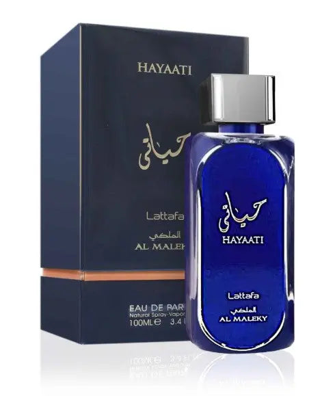 Hayaati Al Maleky Perfume 100ml EDP Hayaati Lattafa Fresh scent Al Maleky Hayaati Product vendor Sham Perfume Store EDP Perfume