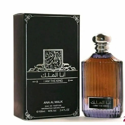 I Am The King Perfume Arabic Perfume king 100 ml Ana Al Malik Men Ard Al ZaafaranSham Perfume Store