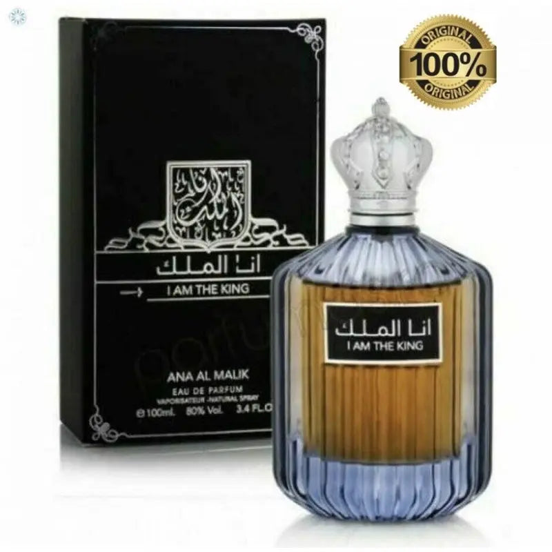 I Am The King Perfume Arabic Perfume king 100 ml Ana Al Malik Men Ard Al Zaafaran