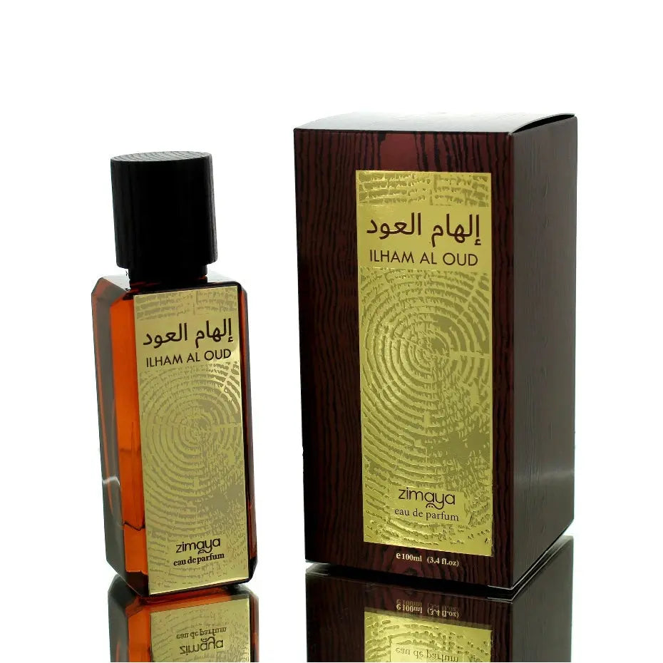 Ilham Al Oud EDP 100 ml Zimaya Unveil The Essence Of Timeless With Afnan Fragrance That Intertwines The Richness Oud - Sham Perfume Store Perfume