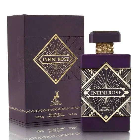 Infini Rose Perfume Woman Maison Alhambra EDP 100ml Perfume Men - Women Oriental blends For HerSham Perfume Store