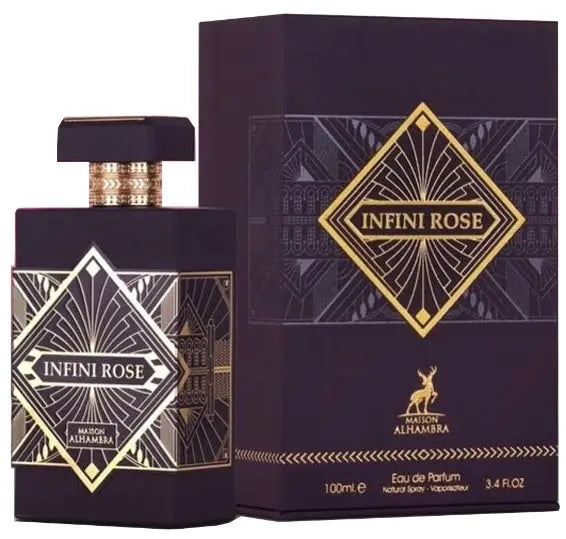 Infini Rose Perfume Woman Maison Alhambra EDP 100ml Perfume Men - Women Oriental blends For Her