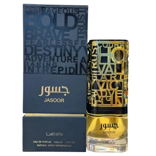 Jasoor Lattafa Gold EDP 100ML By Lattafa Perfumes & Fragrances - Sham Perfume Store Perfume