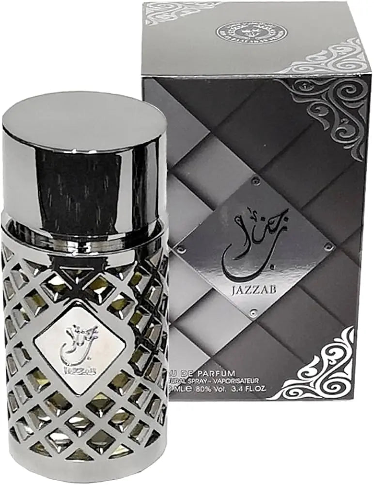 Jazzab Silver Perfume man Ard Al Zaafaran EDP 100ml For Him