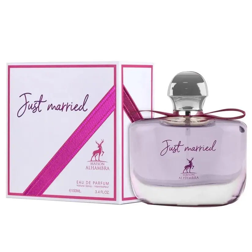 Just Married Perfume Woman Maison Alhambra 100ml EDP Just Marry Me Girl Parfum OriginalSham Perfume Store
