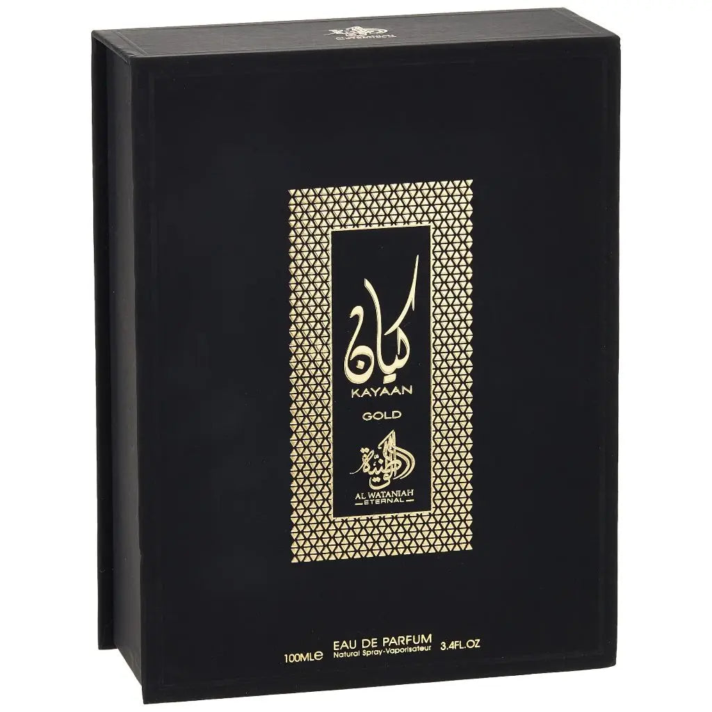 Kayaan Gold Al Wataniah Cologne Kayaan Al Wataniah Eternal Perfume Extrait 100ml Unisex Gifts Fragrances - Sham Perfume Store Perfume