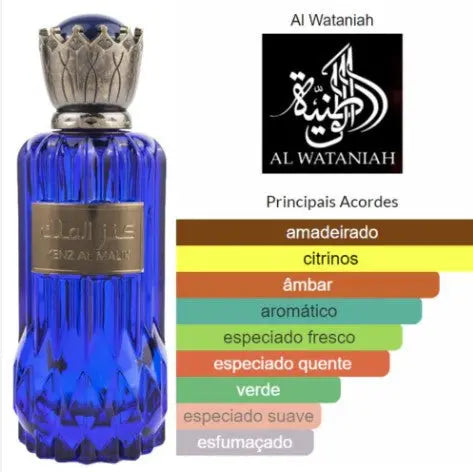 Kenz Al Malik Men Al Wataniah 100ml EDP For Him Woody Spicy fragrance for Him Ultra Nuit Intense Product vendor Sham Perfume Store EDP Perfume