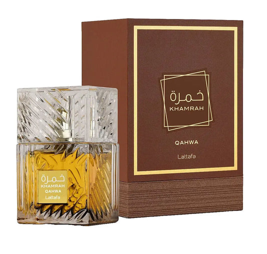 Khamrah Qahwa Lattafa Perfumes for women and men 100ml Lattafa Khamrah Perfumes Product vendor Sham Perfume Store EDP Perfume