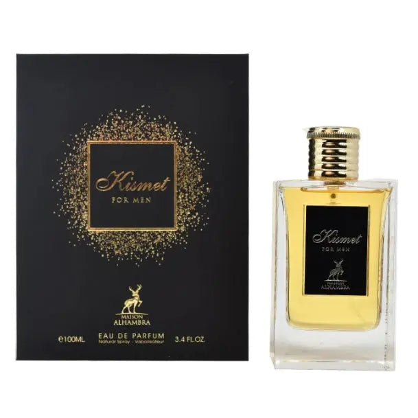 Kismet For Men Perfume Maison Alhambra 100ml Man EDP For Him Oriental Extra Lasting FragrancesSham Perfume Store